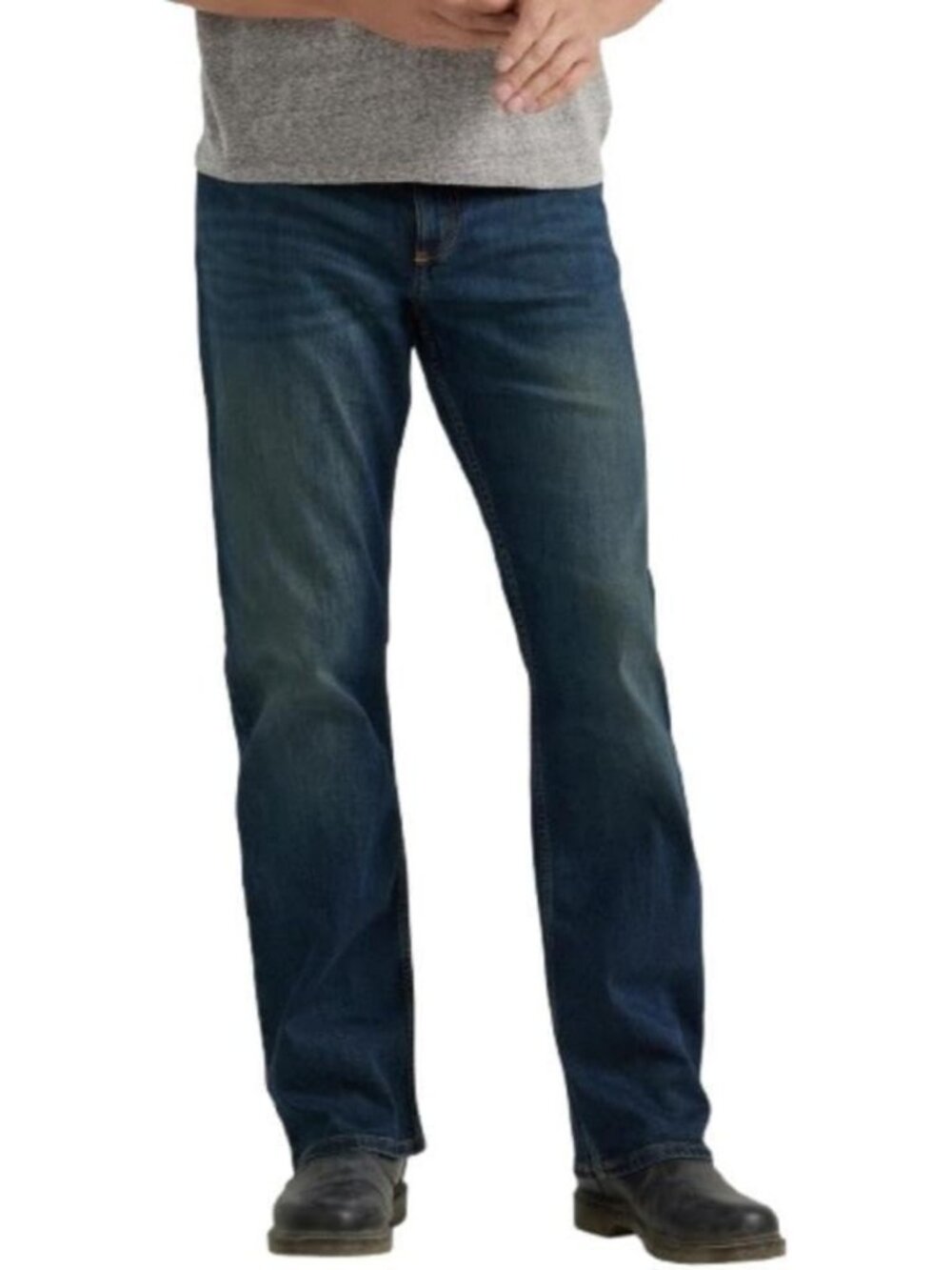 Men's Relaxed Fit Boot Cut Jeans - Comfortable Denim for Everyday Wear